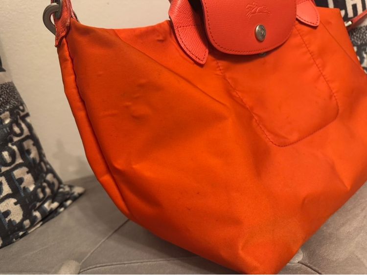 Long Champ Neo Nylon สีส้ม มือ 2 ของแท้ รูปที่ 5
