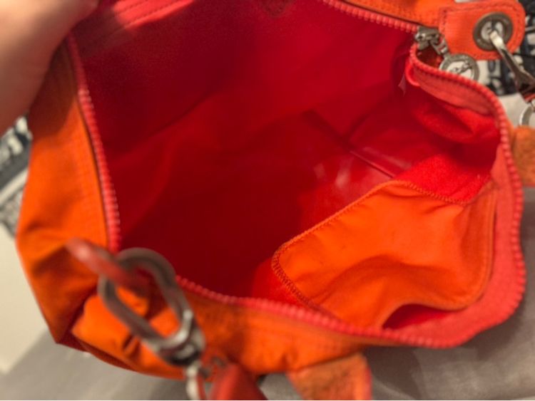 Long Champ Neo Nylon สีส้ม มือ 2 ของแท้ รูปที่ 9