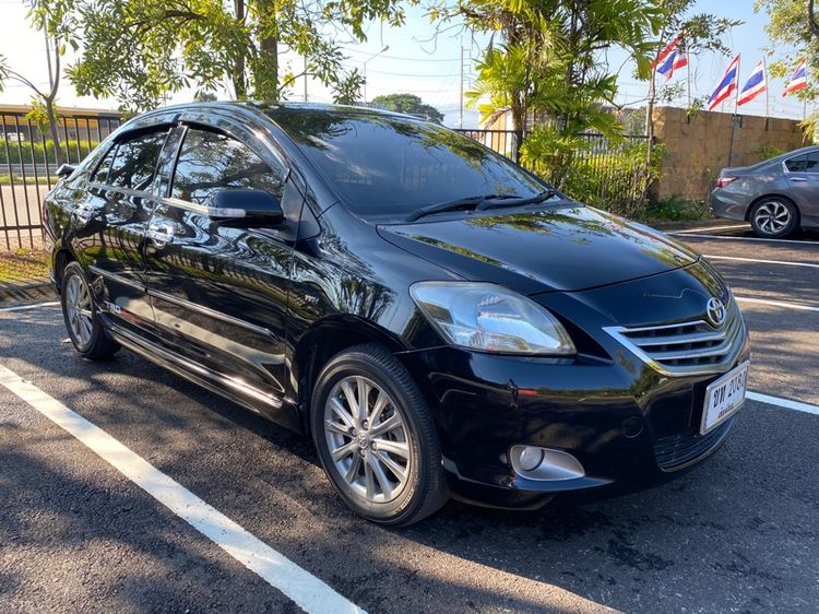 Toyota Vios 2012 1.5 G Sedan เบนซิน ไม่ติดแก๊ส เกียร์อัตโนมัติ ดำ รูปที่ 4