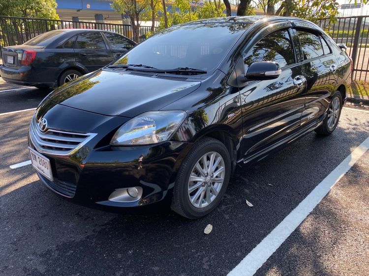 Toyota Vios 2012 1.5 G Sedan เบนซิน ไม่ติดแก๊ส เกียร์อัตโนมัติ ดำ รูปที่ 3