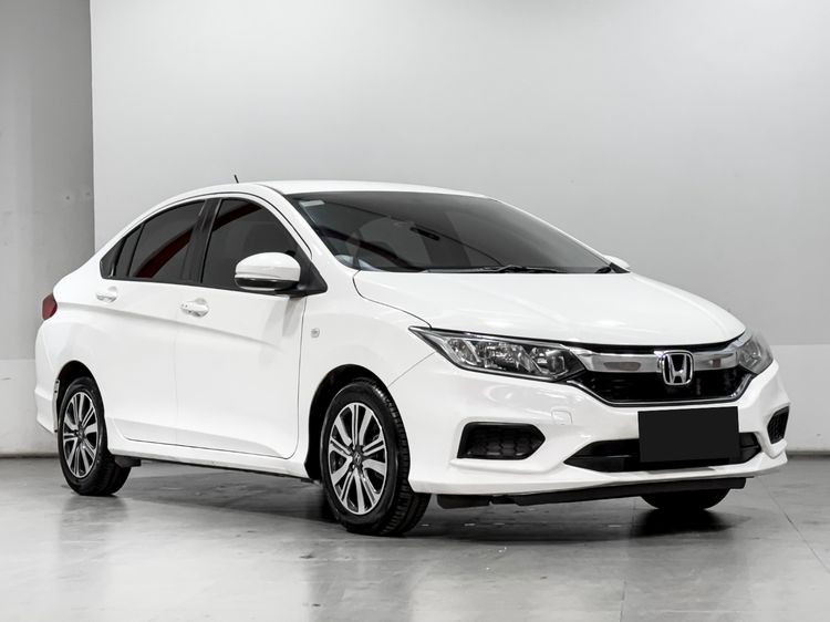 Honda City 2019 1.5 V Sedan เบนซิน เกียร์อัตโนมัติ ขาว รูปที่ 3