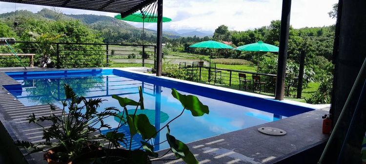 มีบางส่วน ใช่ บ้านสวนวิวสวยบรรยากาศเงียบสงบเป็นส่วนตัว  บ้านสไตล์รีสอร์ทพร้อมสระว่ายน้ำ โอบล้อมด้วยธรรมชาติเห็นวิวภูเขาและทุ่งนา นั่งจิบกาแฟรับลมยามเช้า รูปที่ 4
