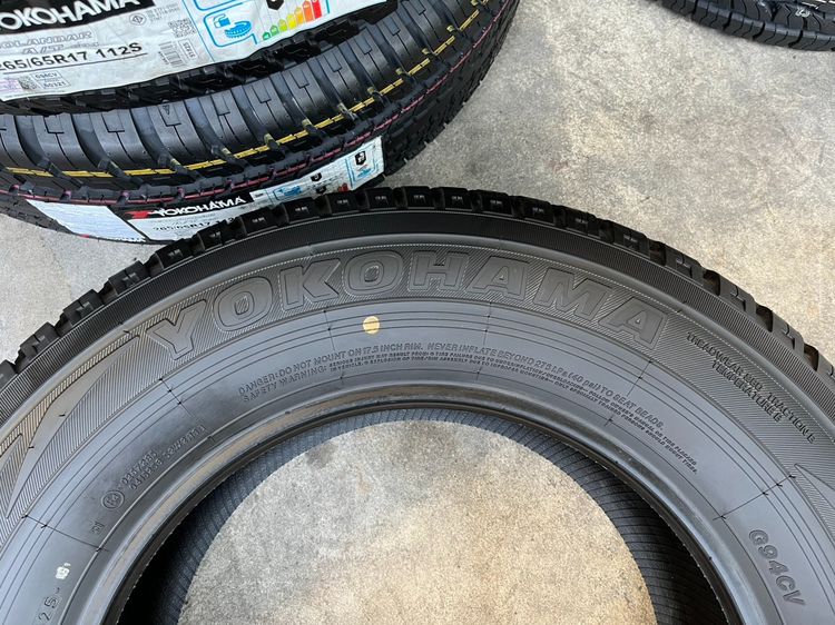 ✨ยางใหม่✨265-65-17 Yokohama💥ปลายปี 25💥🚘เหมาะสำหรับ รถกระบะตัวสูง และ SUV ทุกรุ่น รูปที่ 3