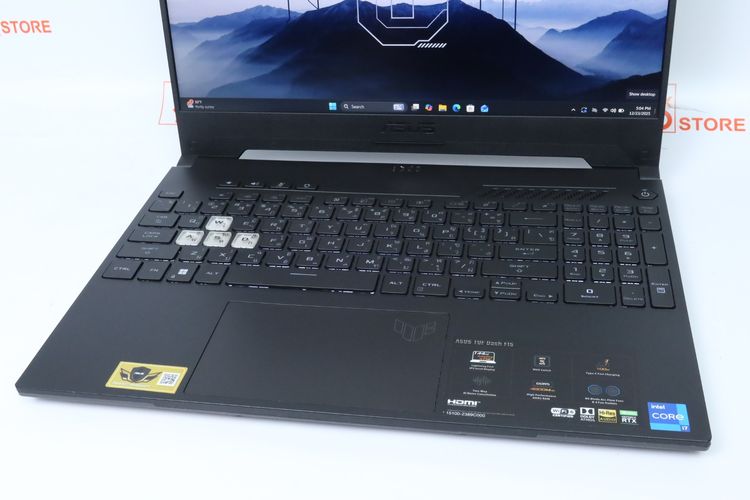 ASUS TUF DASH F15 FX517ZE-HN007W  Core i7-12650H RTX3050Ti ID25120266 RAM16GB-SSD512GB รูปที่ 3