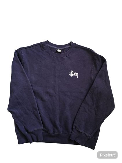 เสื้อสเวตเตอร์ Stüssy งานแฟชั่นเกาหลี สีกรม