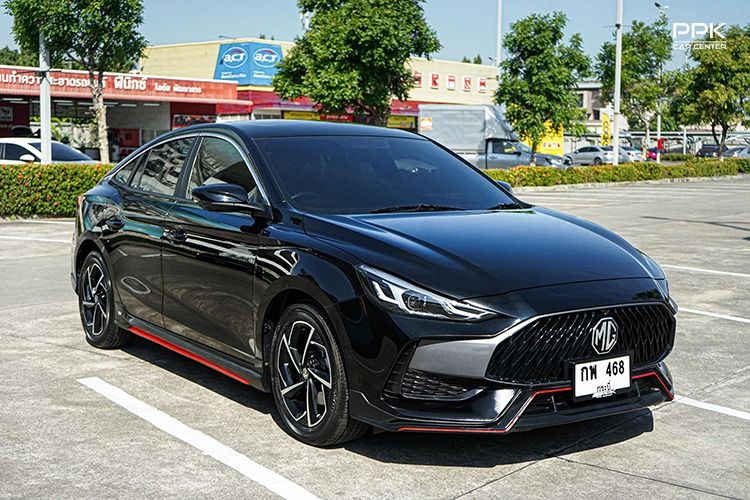 MG MG5 2023 1.5 D+ Sedan เบนซิน ไม่ติดแก๊ส เกียร์อัตโนมัติ ดำ รูปที่ 3