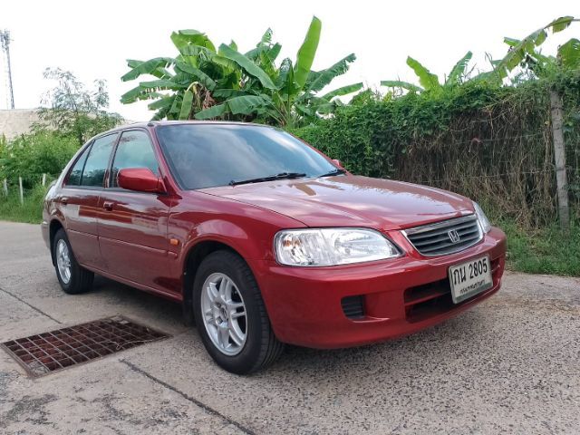 Honda City 2000 1.5 V Sedan เบนซิน เกียร์อัตโนมัติ แดง รูปที่ 3