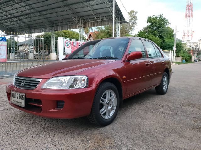 Honda City 2000 1.5 V Sedan เบนซิน เกียร์อัตโนมัติ แดง รูปที่ 2