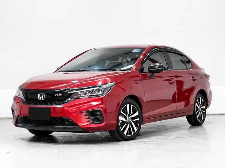 รถ Honda City 1.0 RS สี แดง