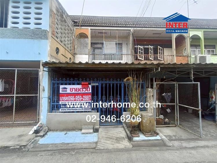 ทาวน์เฮ้าส์ 2 ชั้น 21.6 ตร.ว. ทาวน์เฮ้าส์ ซอยนรราชอุทิศ4 ใกล้โรงพยาบาลสมุทรสาคร ถนนพระราม2 ถนนเอกชัย เมืองสมุทรสาคร สมุทรสาคร