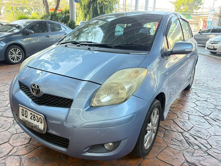 Toyota Yaris 2010 1.5 E Sedan เบนซิน ไม่ติดแก๊ส เกียร์อัตโนมัติ น้ำเงิน รูปที่ 3