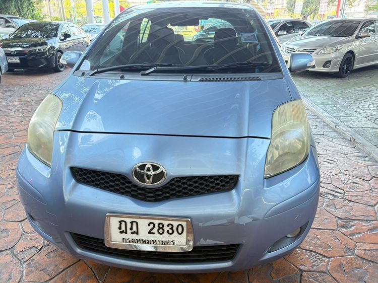 Toyota Yaris 2010 1.5 E Sedan เบนซิน ไม่ติดแก๊ส เกียร์อัตโนมัติ น้ำเงิน รูปที่ 2