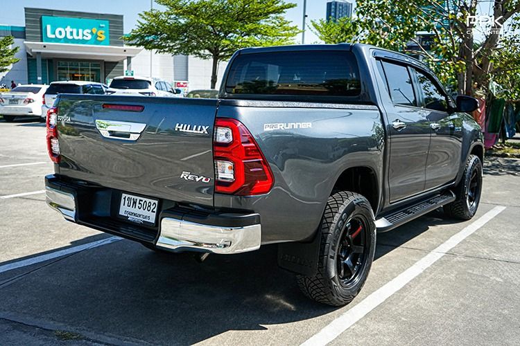 Toyota Hilux Revo 2021 Double Cab 2.4 Entry Prerunner Pickup ดีเซล ไม่ติดแก๊ส เกียร์ธรรมดา เทา รูปที่ 4
