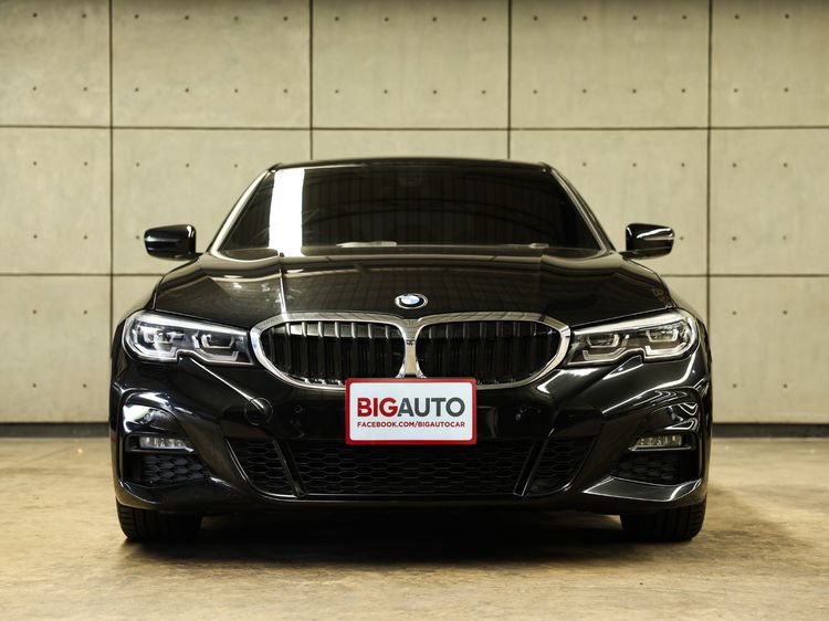 BMW Series 3 2021 320d Sedan ดีเซล ไม่ติดแก๊ส เกียร์อัตโนมัติ ดำ รูปที่ 3