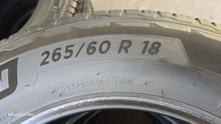 265​ 60R18 ปี22 Michelin Primacy​ SUV​ plus
ไม่ปะ​ ดอกเต็ม​ นุ่มเงียบสุดๆ​ ลงพื้นปลายปี​22
ชุด​4เส้น 5,800​ บาท  รูปที่ 8