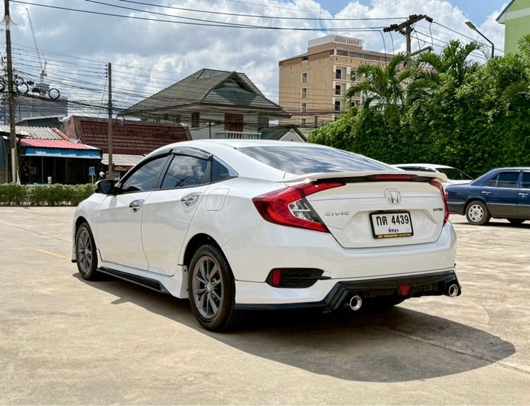 Honda Civic 2019 1.8 EL i-VTEC Sedan เบนซิน ไม่ติดแก๊ส เกียร์อัตโนมัติ ขาว รูปที่ 4