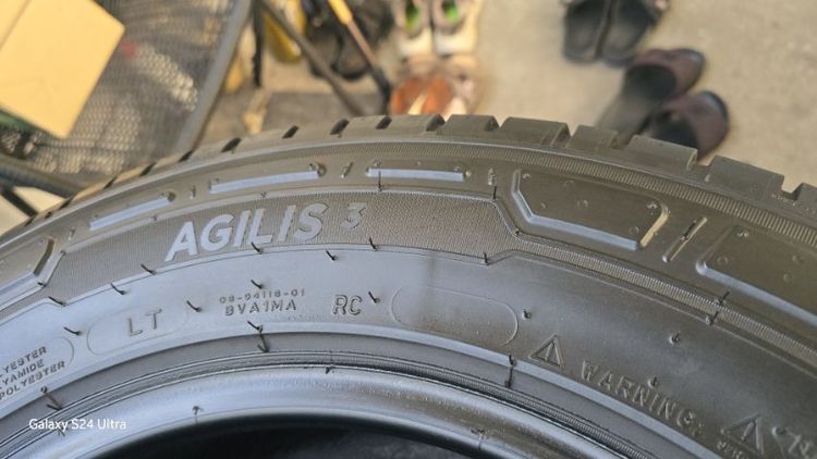 ลงพื้นปี25 215​ 65 16 Michelin Agilis​3ผ้าใบ8ชั้น​ ไม่ปะ​ ดอกเต็มๆ​ ขนเชื่อมครบๆ​ นุ่มเงียบสุดๆพร้อมใช้อีกนาน​ ผลิตปลายปี24 ลงพื้น​กลางปี​25 รูปที่ 7