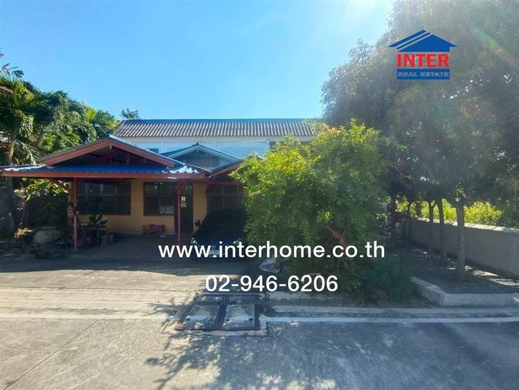 บ้านเดี่ยว 2 ชั้น 100 ตร.ว. บ้านเดี่ยว ถนนลาดกระบัง ใกล้โรบินสัน ไลฟ์สไตล์ ลาดกระบัง บางพลี สมุทรปราการ