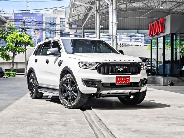 Ford Everest 2018 2.2 Titanium Plus Utility-car ดีเซล เกียร์อัตโนมัติ ขาว รูปที่ 4