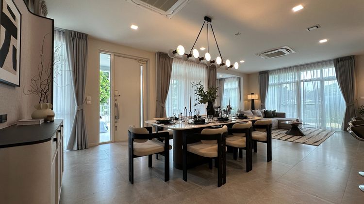 Land and Houses ตกแต่งครบ 2025 บ้านเดี่ยวให้เช่า เพิ่งตกแต่งเสร็จ โครงการ มัณฑนา บางนา-วงแหวน รูปที่ 4