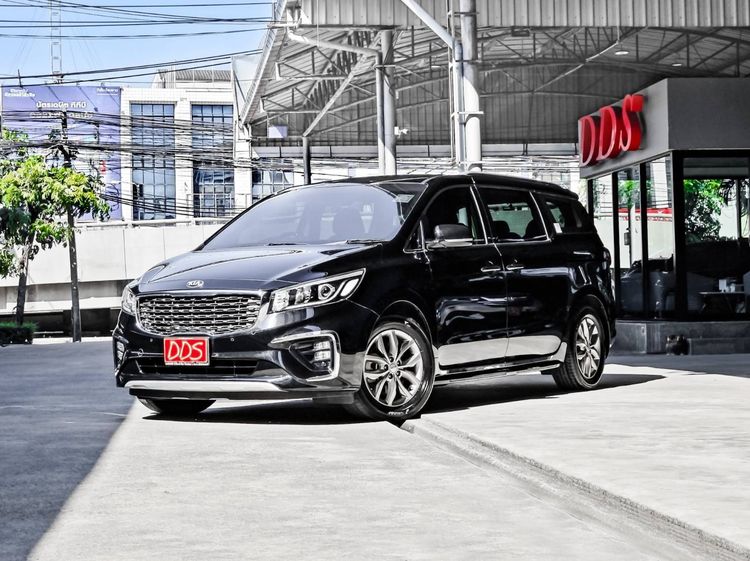 Kia Grand Carnival 2020 2.2 EX Van ดีเซล เกียร์อัตโนมัติ ดำ