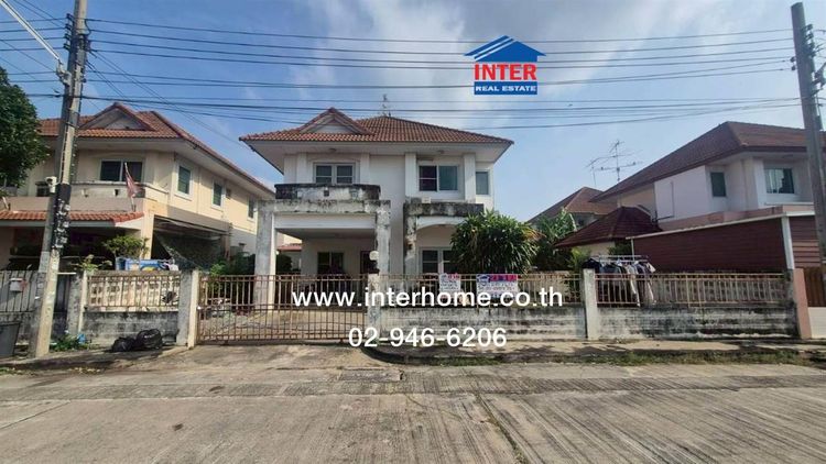 บ้านเดี่ยว 2 ชั้น 60 ตร.ว. หมู่บ้านศิริวรรณ-ชวนชม ซอยนาทอง ถนนบางกรวย-ไทรน้อย บางบัวทอง นนทบุรี รูปที่ 2