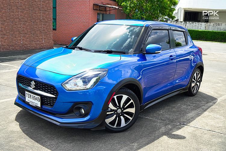 รถ Suzuki Swift 1.2 GLX สี น้ำเงิน