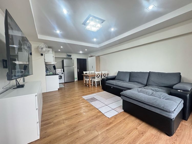 มีบางส่วน คอนโดให้เช่า Bangna Place อาคาร A ชั้นสูง ห้องกว้างเฟอร์ครบ ใกล้แยกบางนา รูปที่ 2