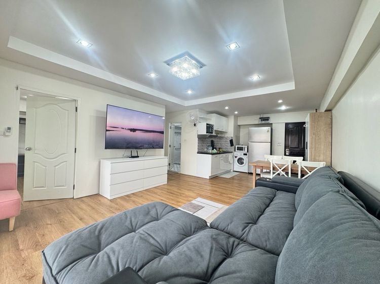 มีบางส่วน คอนโดให้เช่า Bangna Place อาคาร A ชั้นสูง ห้องกว้างเฟอร์ครบ ใกล้แยกบางนา รูปที่ 4