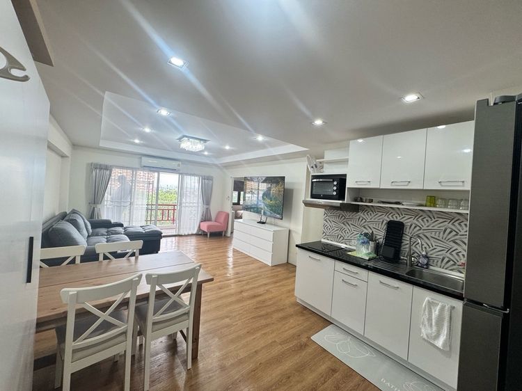 มีบางส่วน คอนโดให้เช่า Bangna Place อาคาร A ชั้นสูง ห้องกว้างเฟอร์ครบ ใกล้แยกบางนา รูปที่ 3