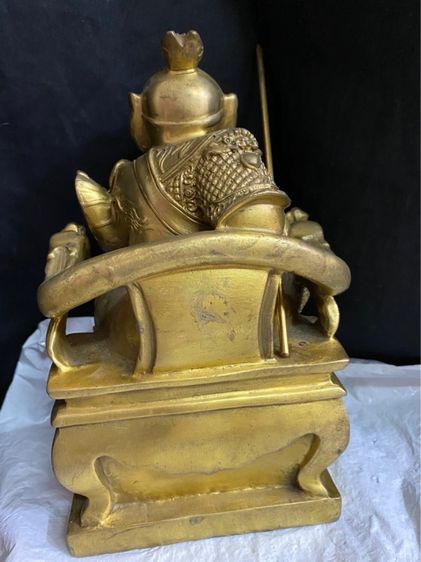 เห้งเจียนั่งบัลลังก์(ทองเหลือง) รูปที่ 4