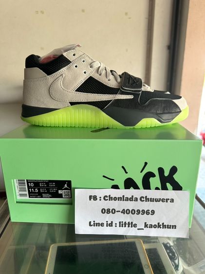 Jordan Jumpman Jack TR Travis Scott x Chase B Black Night Silver 10US 28CM ของใหม่  รูปที่ 4