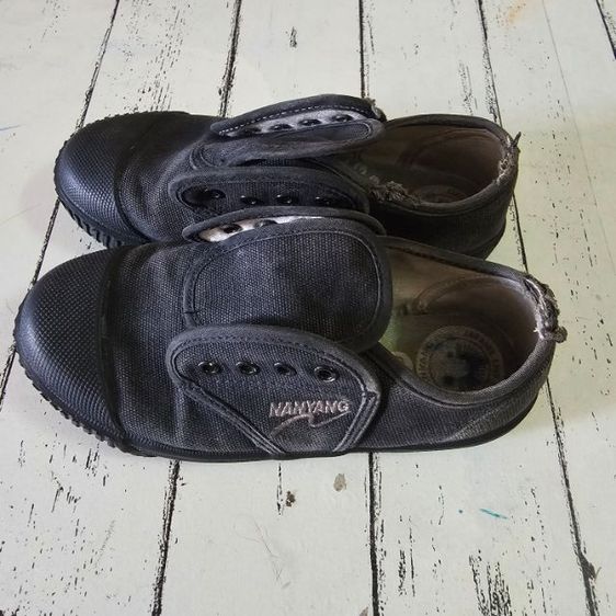 รองเท้านักเรียนเด็ก เบอร์ 30 สีดำ รวมส่ง รูปที่ 2