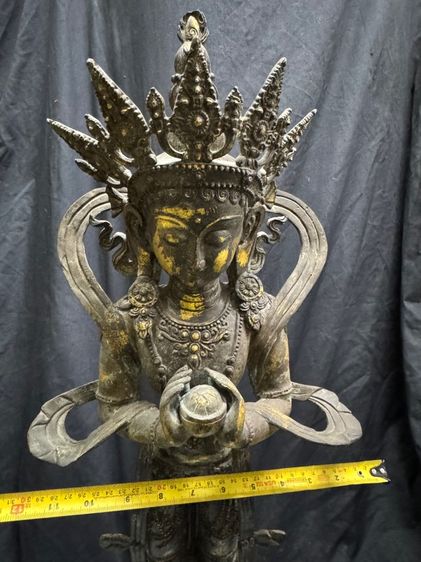 พระโพธิสัตว์(ทองเหลือง) รูปที่ 3