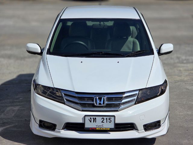 Honda City 2012 1.5 V i-VTEC Sedan เบนซิน ไม่ติดแก๊ส เกียร์อัตโนมัติ ขาว รูปที่ 3