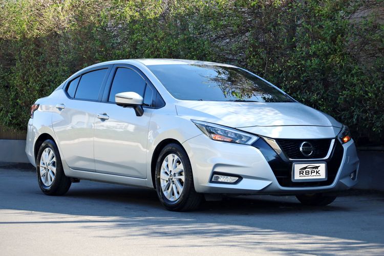 Nissan Almera 2021 1.0 VL Sedan เบนซิน ไม่ติดแก๊ส เกียร์อัตโนมัติ เทา รูปที่ 4