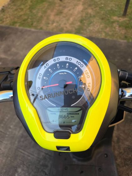 Honda Scoopy i 2022 สีเขียว รูปที่ 4