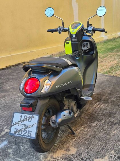 Honda Scoopy i 2022 สีเขียว รูปที่ 3