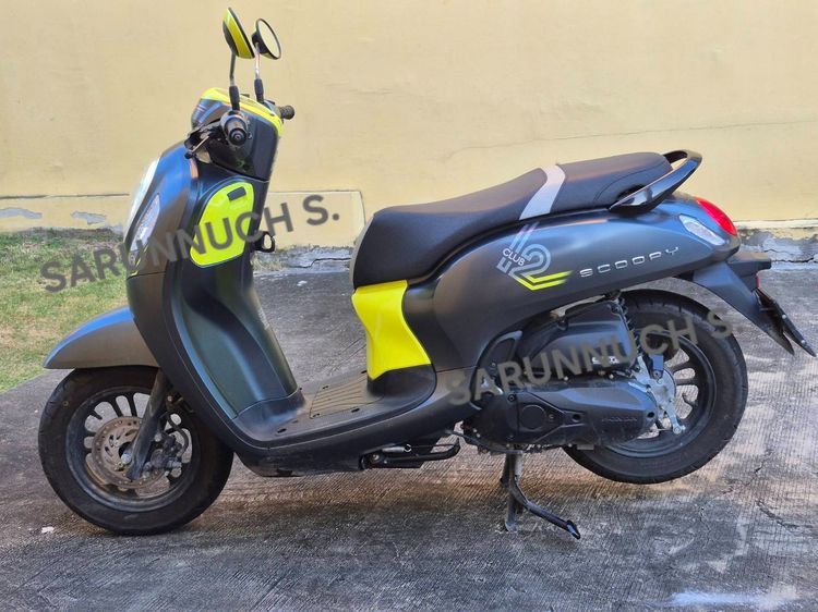 Honda Scoopy i 2022 สีเขียว