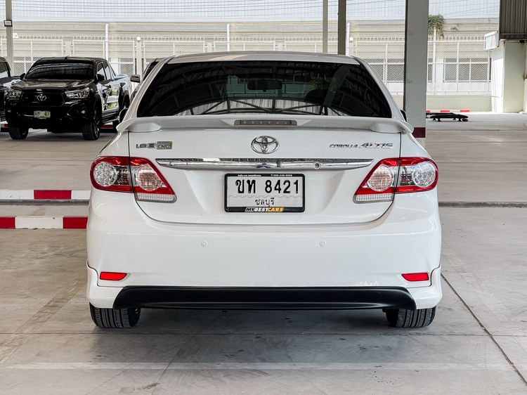 Toyota Altis 2012 1.6 E CNG Sedan เบนซิน NGV เกียร์อัตโนมัติ ขาว รูปที่ 4