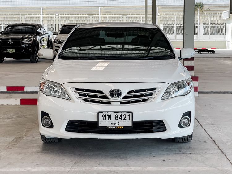 Toyota Altis 2012 1.6 E CNG Sedan เบนซิน NGV เกียร์อัตโนมัติ ขาว รูปที่ 2