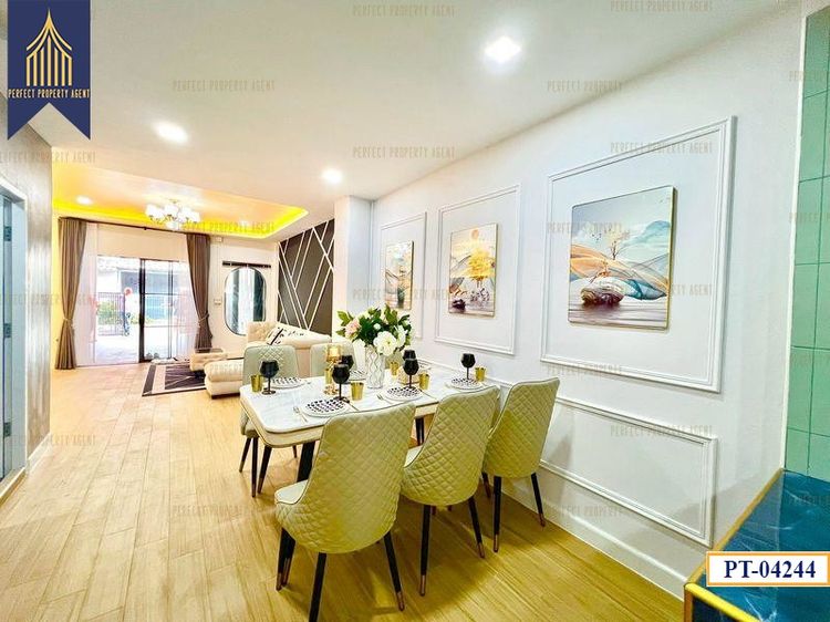 ขายบ้านสวยทำเลทอง รถไฟฟ้าสายสีชมพู หมู่บ้านปรีชา 11  รูปที่ 4
