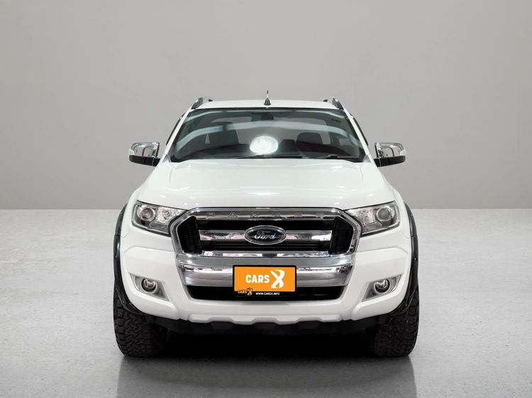 Ford Ranger 2017 2.2 Hi-Rider XLT Pickup ดีเซล ไม่ติดแก๊ส เกียร์ธรรมดา ขาว รูปที่ 3