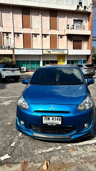 Mitsubishi Mirage 2015 1.2 GLX Sedan เบนซิน เกียร์อัตโนมัติ ฟ้า รูปที่ 2