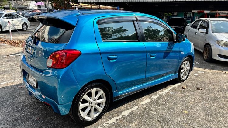 Mitsubishi Mirage 2015 1.2 GLX Sedan เบนซิน เกียร์อัตโนมัติ ฟ้า รูปที่ 3