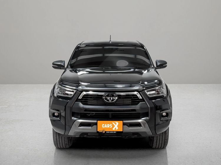 Toyota Hilux Revo 2020 Double Cab Prerunner 2x4 2.4 Rocco Pickup ดีเซล ไม่ติดแก๊ส เกียร์อัตโนมัติ ดำ รูปที่ 3