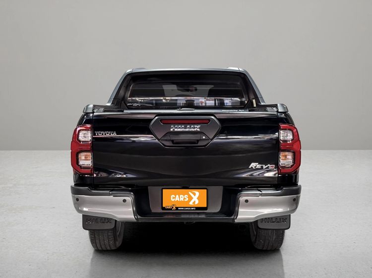 Toyota Hilux Revo 2020 Double Cab Prerunner 2x4 2.4 Rocco Pickup ดีเซล ไม่ติดแก๊ส เกียร์อัตโนมัติ ดำ รูปที่ 4