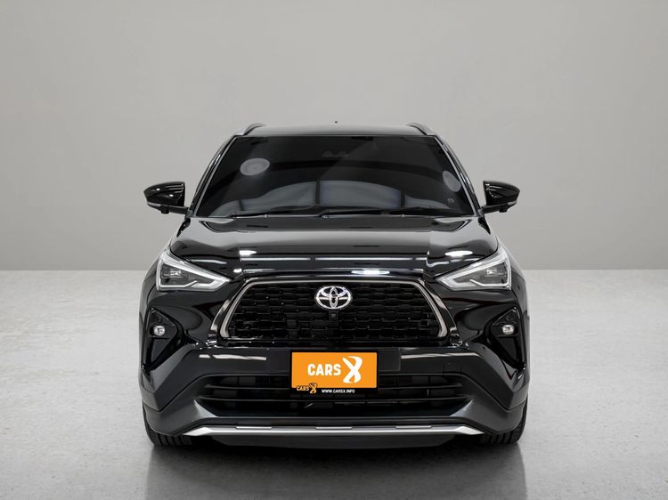 Toyota Yaris Cross 2025 1.5 HEV Premium Luxury Sedan ไฮบริด ไม่ติดแก๊ส เกียร์อัตโนมัติ ดำ รูปที่ 3