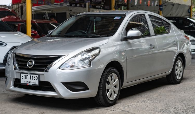Nissan Almera 2019 1.2 E Sedan เบนซิน ไม่ติดแก๊ส เกียร์อัตโนมัติ เทา รูปที่ 2