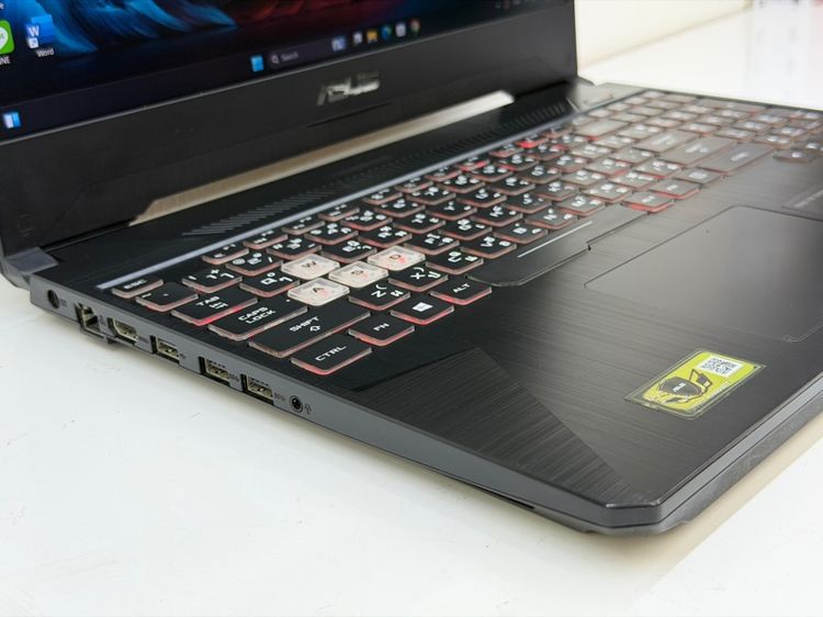 Asus tuf gaming ryzen 5 3550H ram 16gb vga gtx 1650 4gb m.2 512gb จอ 15.6 144hz แบตทน เครื่องดี รูปที่ 5